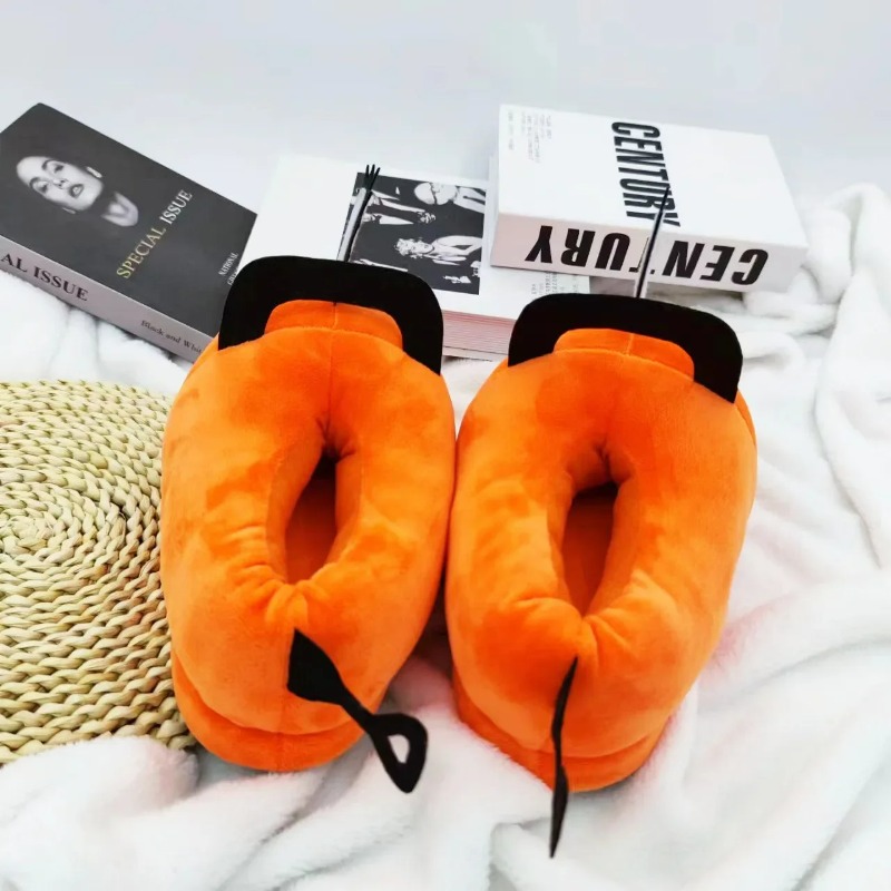 Men'S Shoes To Women'S Size - Anime Chainsaw Man Pochita House Slipper