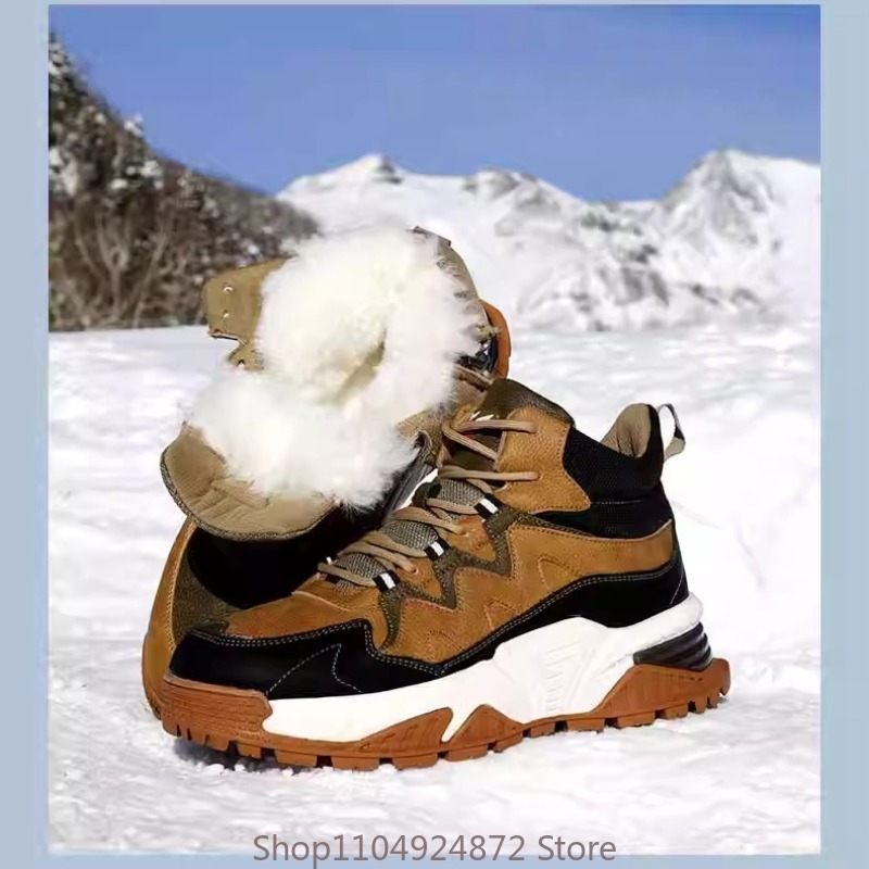 Men'S Shoes Qn - Winter Warm Wool Cotton Shoes Men's