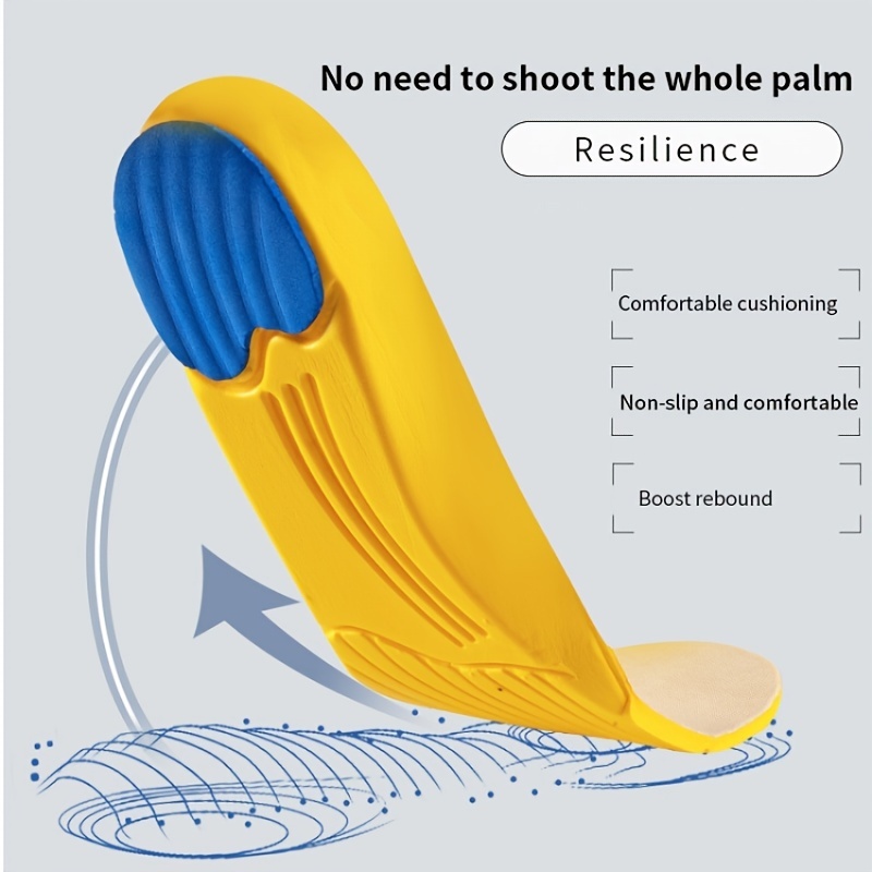 Sport Insoles for Feet Soft Sh - Men'S Shoes For Plantar Fasciitis recension och pris