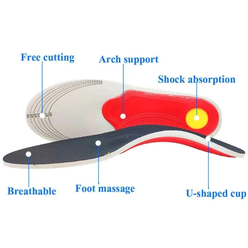 NEW EVA Orthopedic Insoles for - Men'S Shoes For Plantar Fasciitis recension och pris