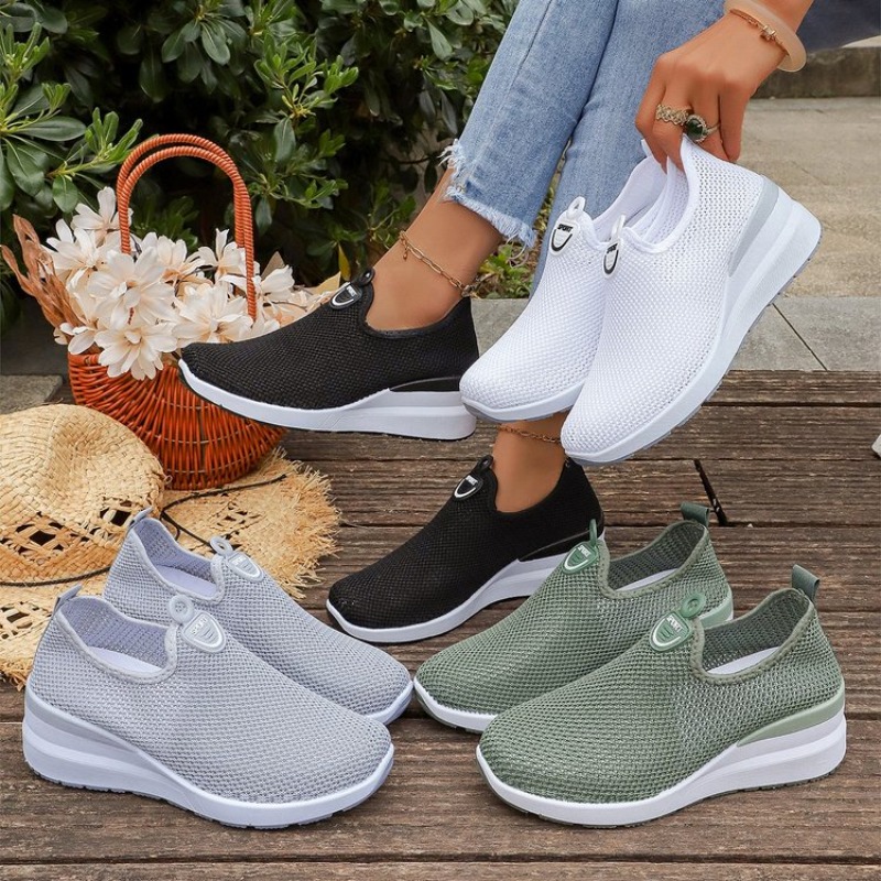 Women's Casual Mesh Sneakers S - Mesh Trainer Breathable recension och pris