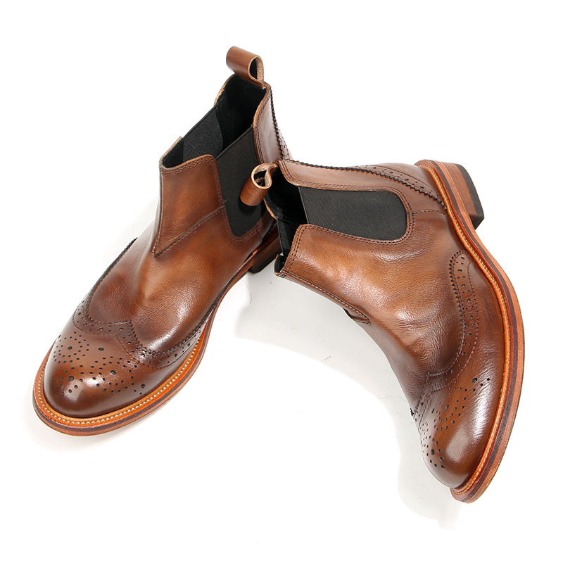 New Handmade Men Vintage Briti - Men Shoes For Wedding recension och pris