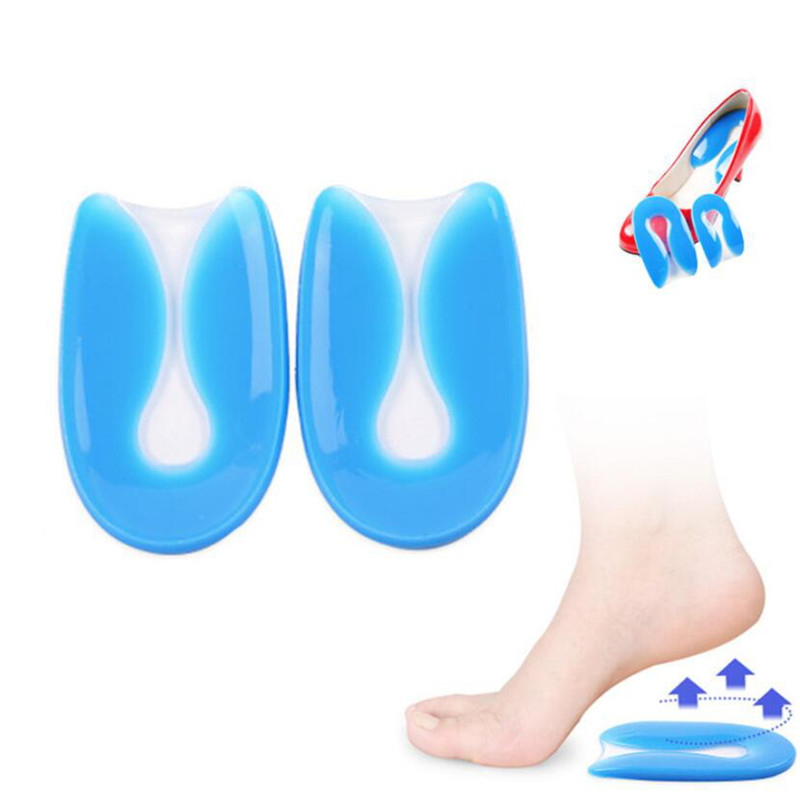 1Pair Foot Pain Relief Silicon - Men'S Shoes For Plantar Fasciitis recension och pris