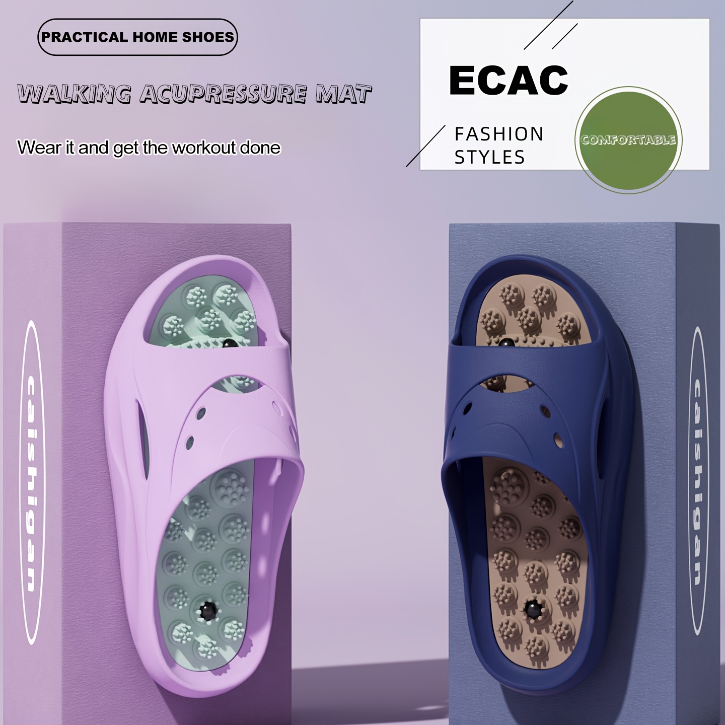 Women Men EVA Massage Slippers - Men'S Shoes For Summer recension och pris