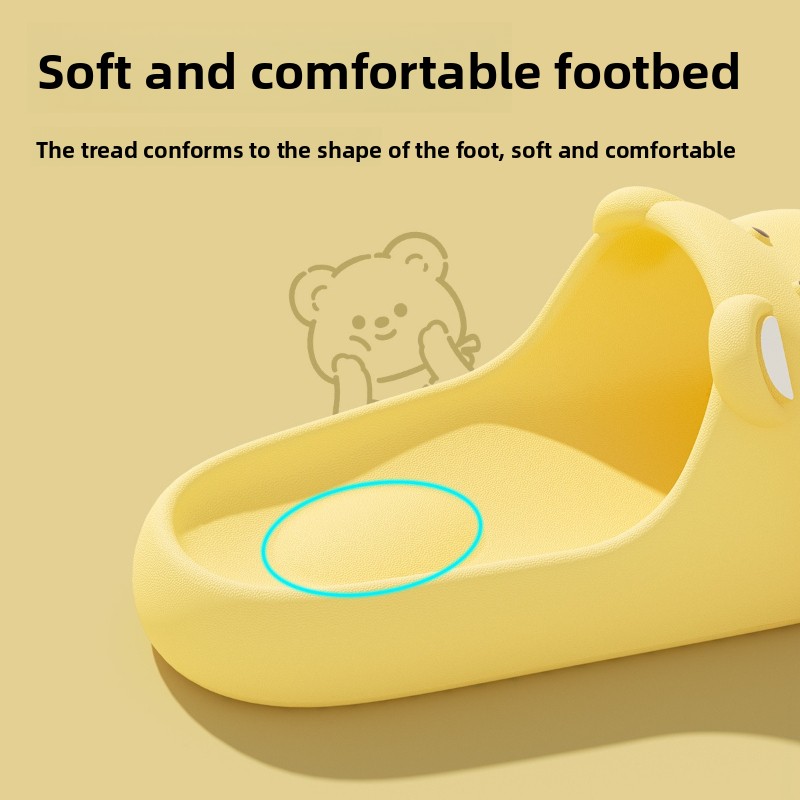 Unisex EVA Bear Cartoon Home S - Men'S Shoes To Women'S Size recension och pris