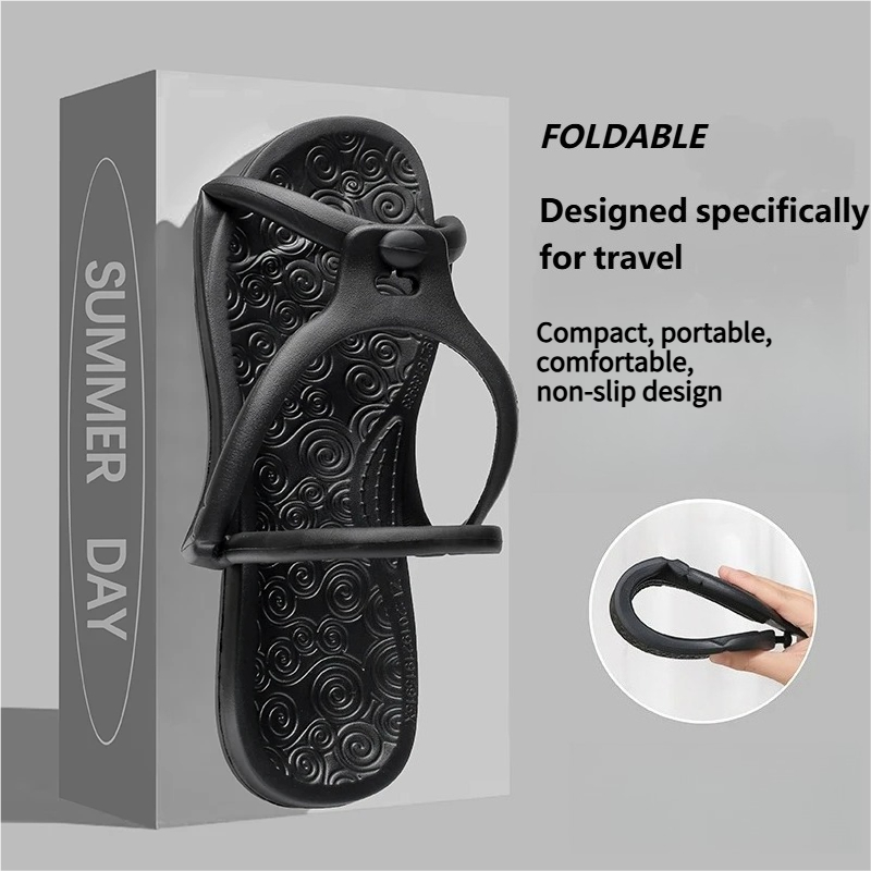 Upgraded Foldable Travel Slipp - Men'S Shoes For Summer recension och pris