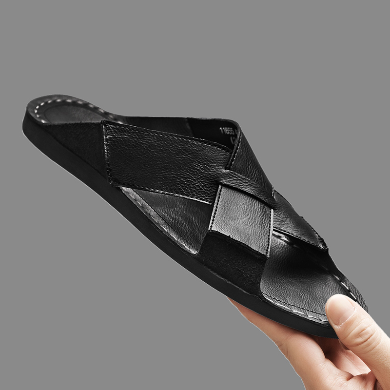 Fashion Genuine Leather Men Sl - Men'S Shoes Qn recension och pris