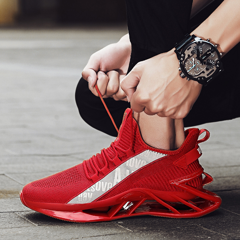 Shoes men Sneakers Male casual - Mesh Trainer Breathable recension och pris