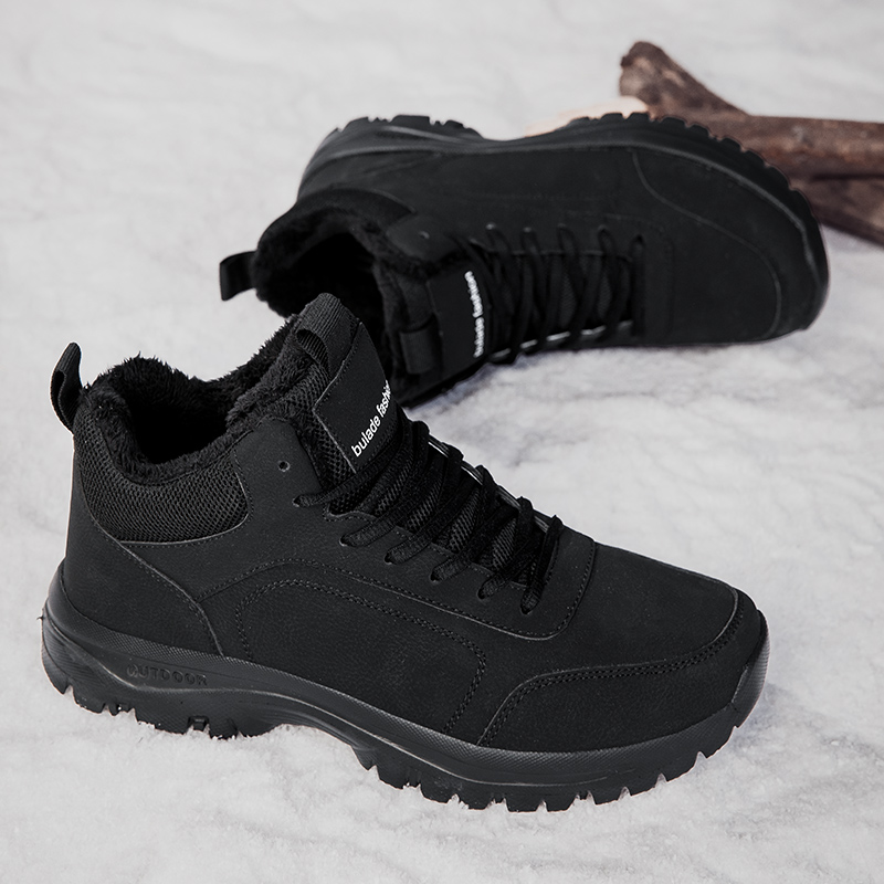 Winter Men's Boots Warm Plush  - Men'S Shoes Qn recension och pris