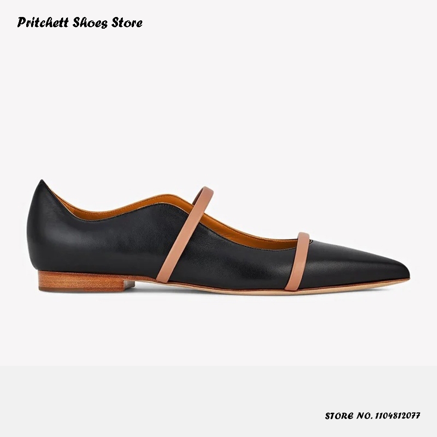 Women's Dual-straps Leather Ba - Men'S Shoes For Summer recension och pris