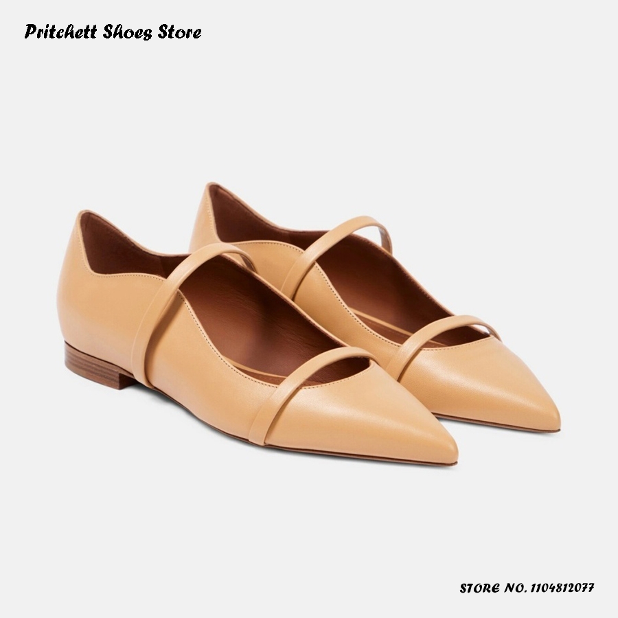 Women's Dual-straps Leather Ba - Men'S Shoes For Summer recension och pris