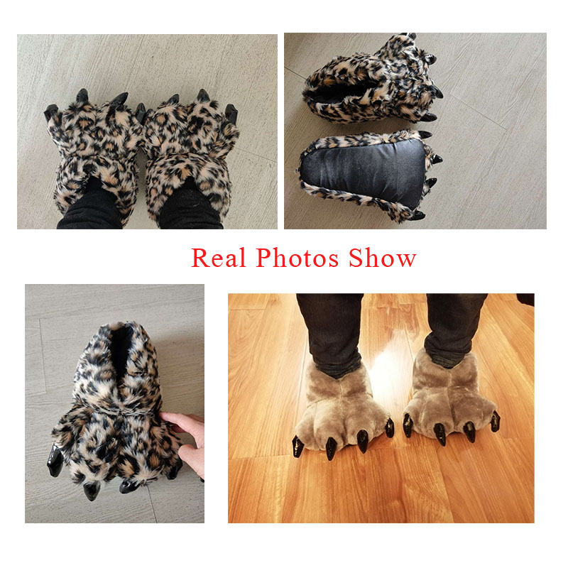 Size 35-43 Black Animal Paw Sh - Men'S Shoes To Women'S Size recension och pris