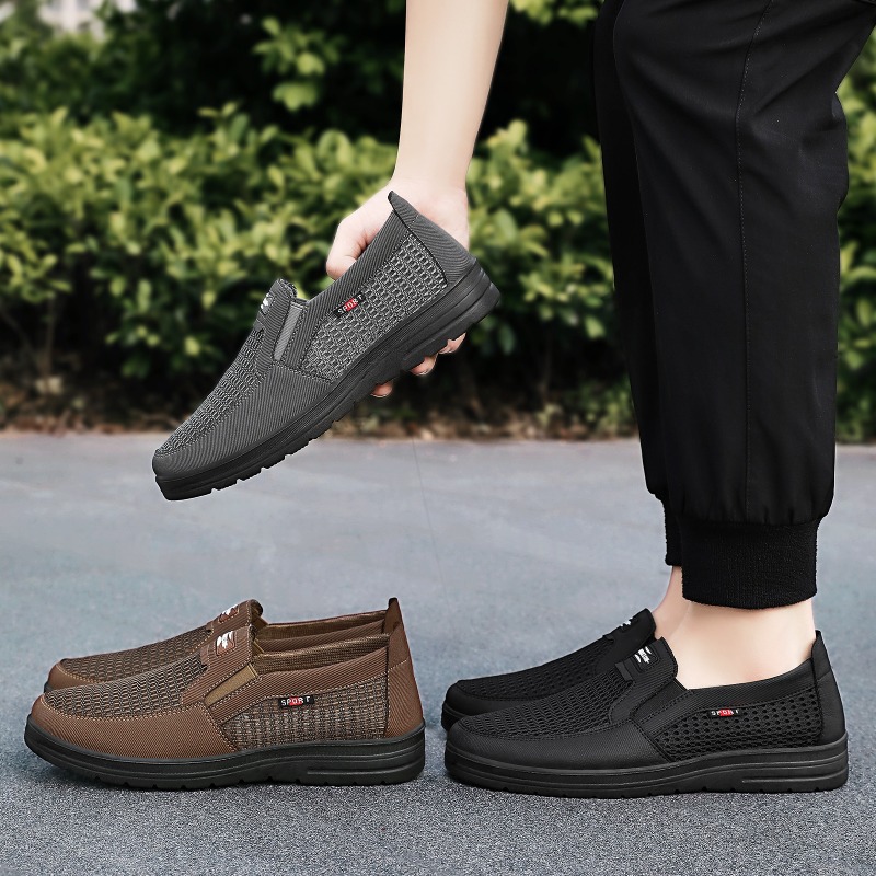 Men Slip‑on Breathable Mesh Lo - Loafer Slip On Men recension och pris