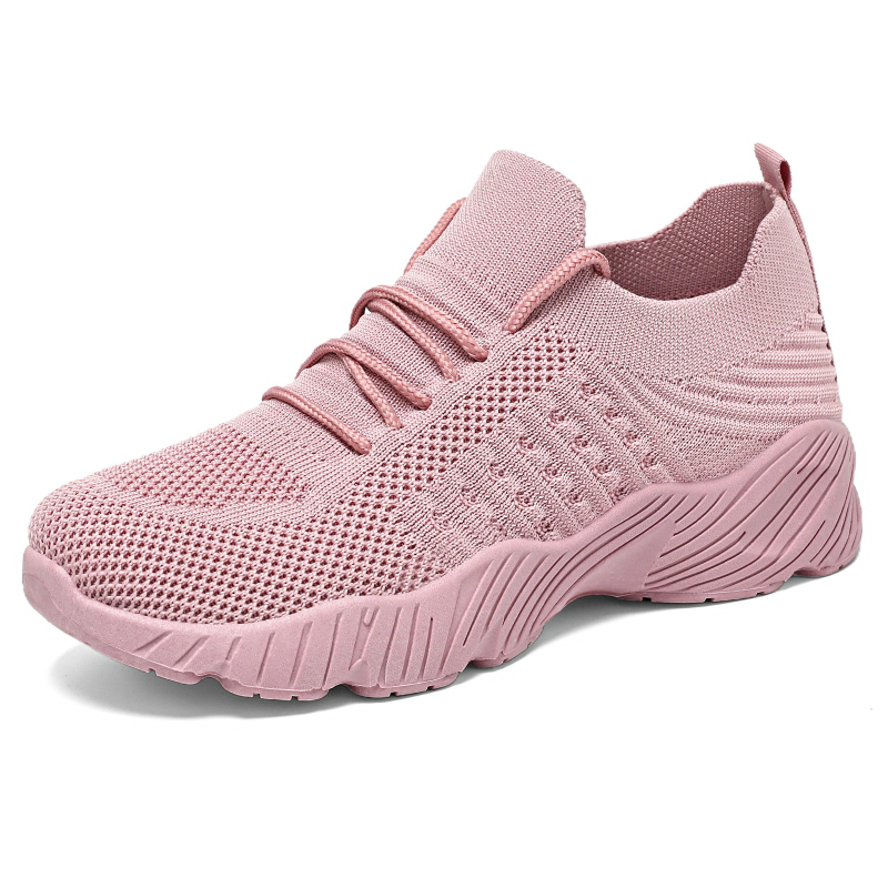 Women Solid Flying Weave Sneak - Mesh Trainer Breathable recension och pris