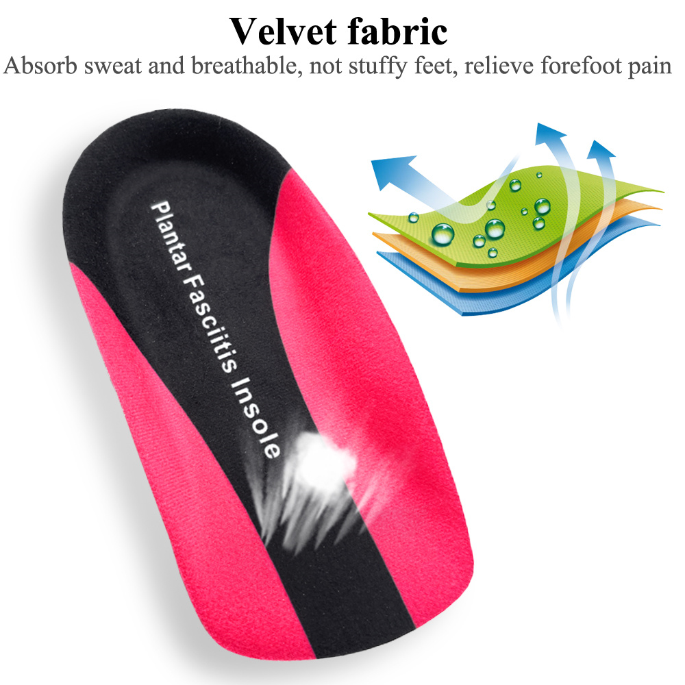 1-2 Pairs Arch Support Insoles - Men'S Shoes For Plantar Fasciitis recension och pris