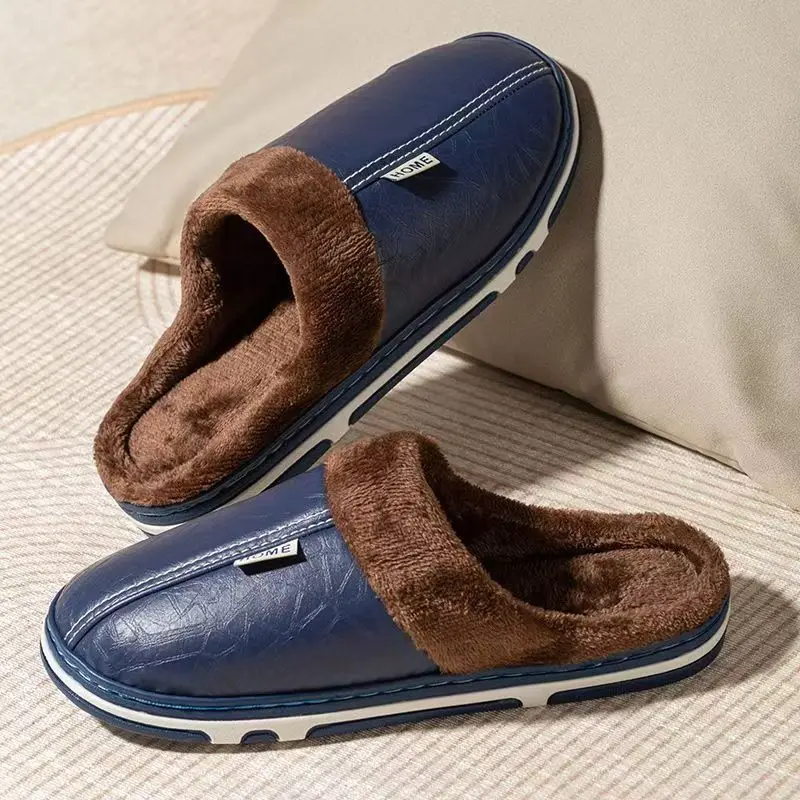 Men's Big Size Winter Slippers - Men'S Shoes Qn recension och pris