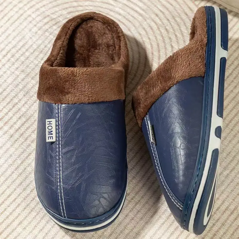 Men's Big Size Winter Slippers - Men'S Shoes Qn recension och pris