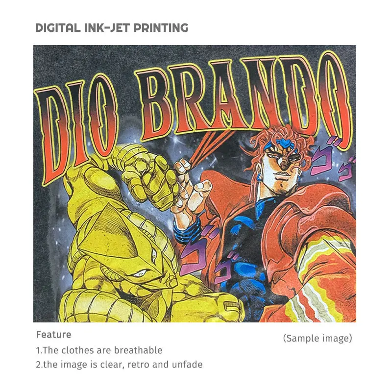Bandai Anime JoJos T Shirt Vin - Men Shoes Japan recension och pris