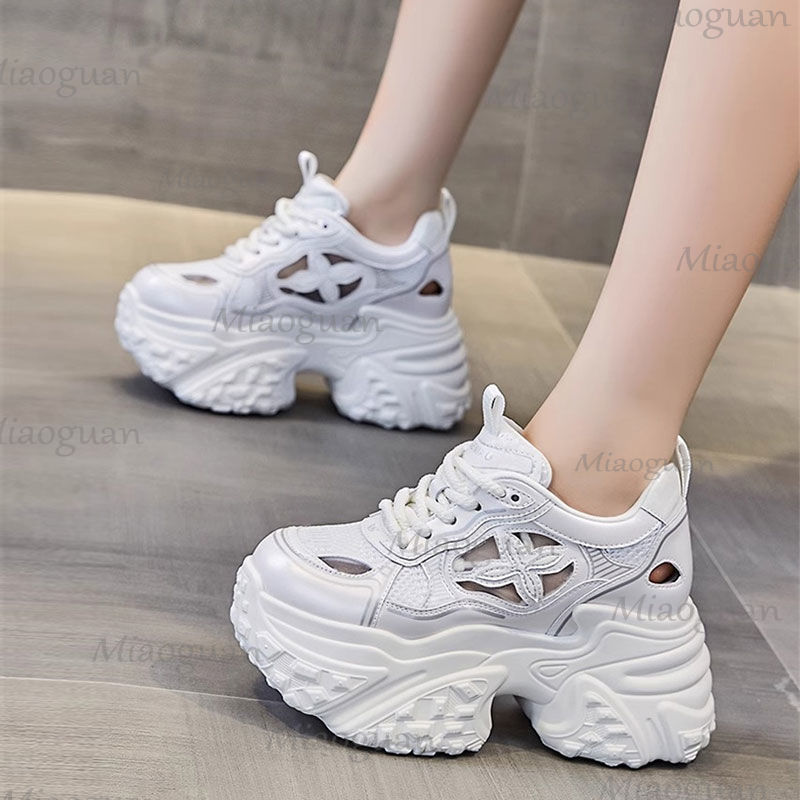 Women Fashion 7CM Platform Sne - Mesh Trainer Breathable recension och pris