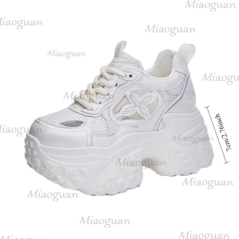 Women Fashion 7CM Platform Sne - Mesh Trainer Breathable recension och pris
