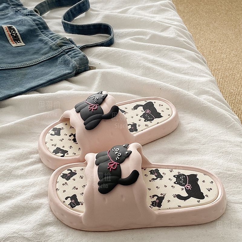 Printting Cute Bear Women Slip - Men'S Shoes For Summer recension och pris