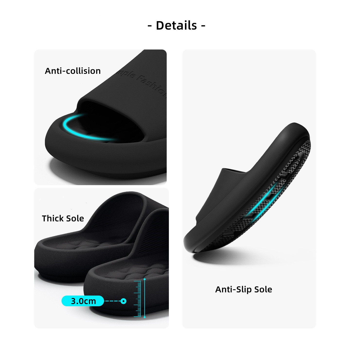 Women Fashion Slippers Summer  - Men'S Shoes To Women'S Size recension och pris