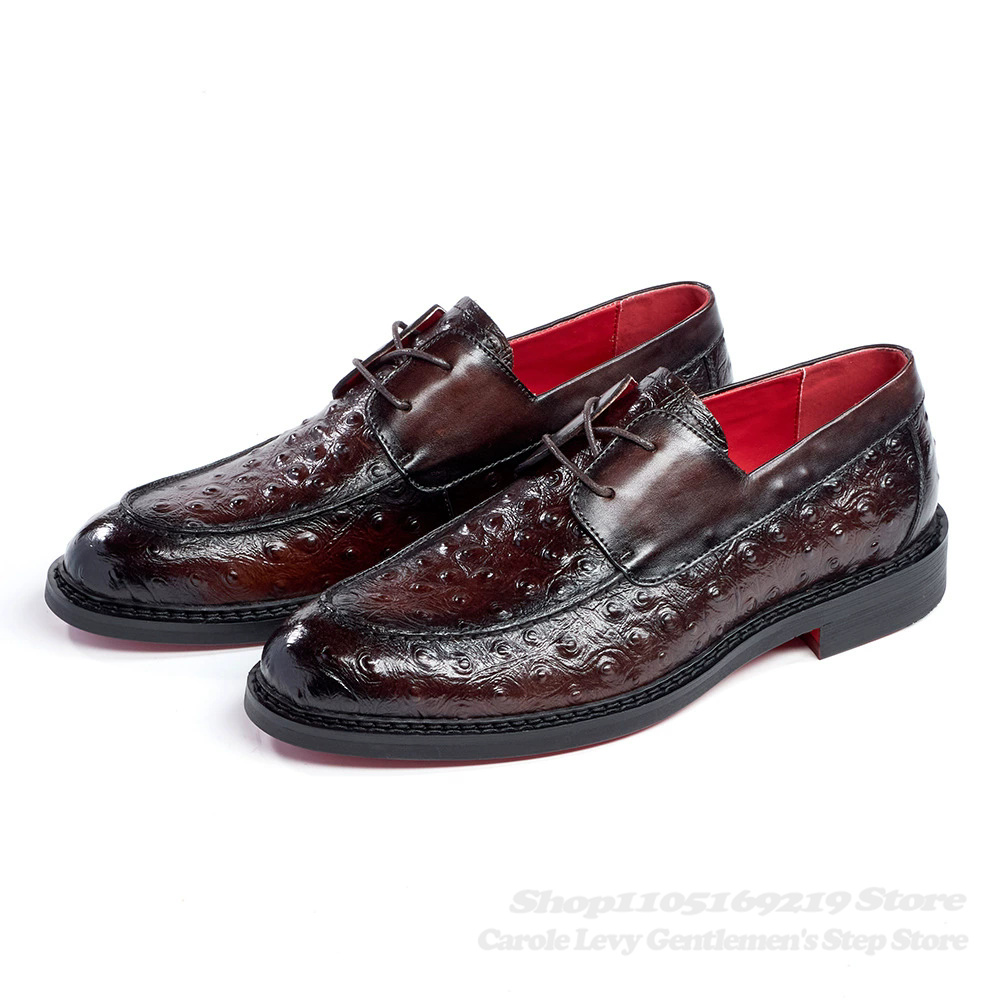 Autumn New Derby Shoes One Pie - Men Shoes For Wedding recension och pris