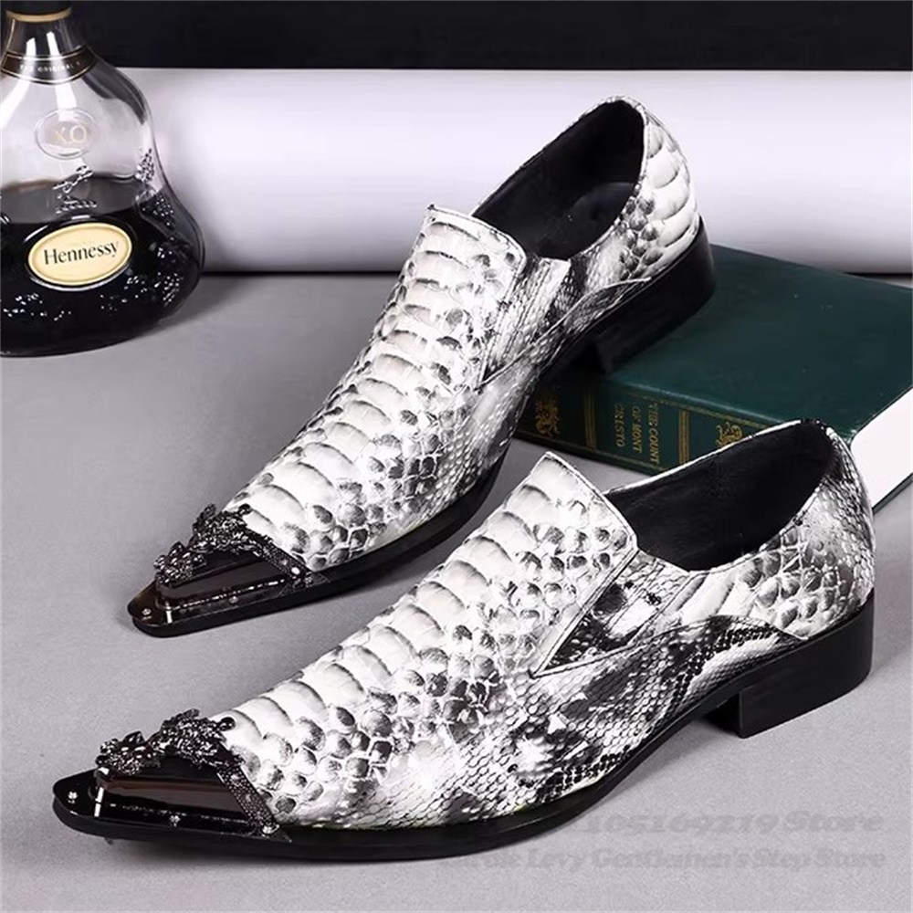 Metal Pointed Toe Men's Casual - Men Shoes For Wedding recension och pris