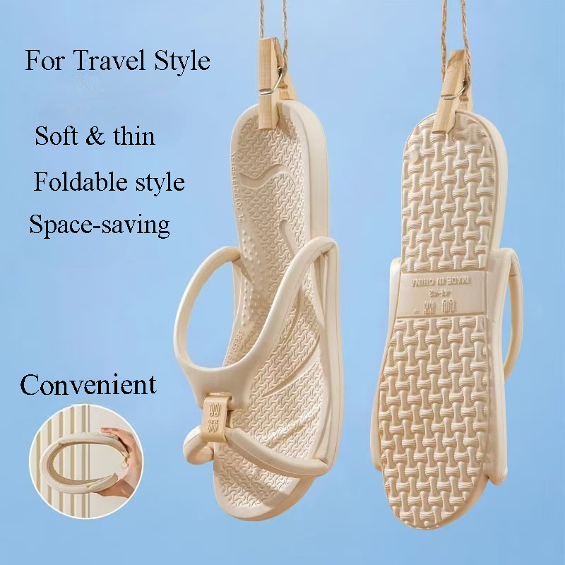 Foldable Travel Slippers Unise - Men'S Shoes For Summer recension och pris