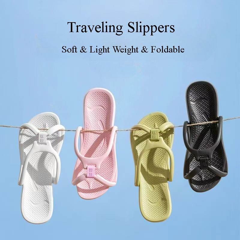 Foldable Travel Slippers Unise - Men'S Shoes For Summer recension och pris