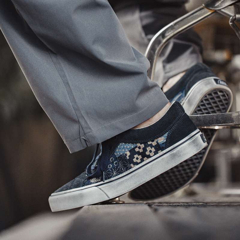 Maden Japanese Retro Printing  - Men'S Shoes Japanese Brand recension och pris