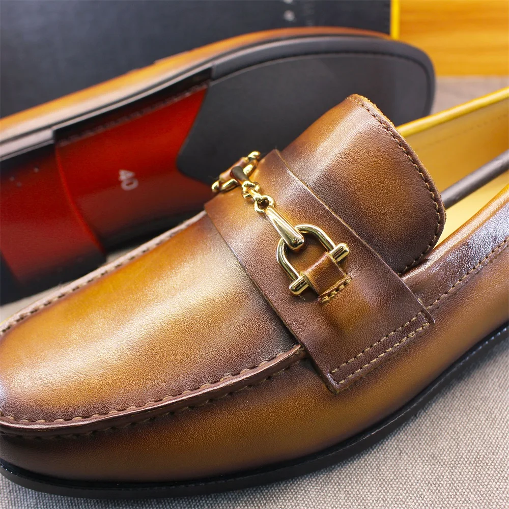 Men's Loafers Dress Shoes roun - Loafer Slip On Men recension och pris