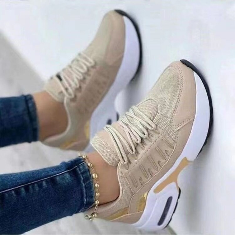 Womens Fashion Sneaker Platfor - Mesh Trainer Breathable recension och pris