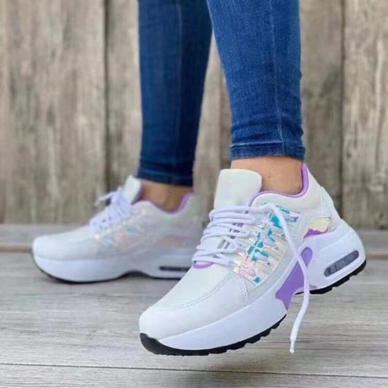 Womens Fashion Sneaker Platfor - Mesh Trainer Breathable recension och pris