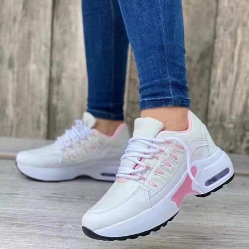 Womens Fashion Sneaker Platfor - Mesh Trainer Breathable recension och pris