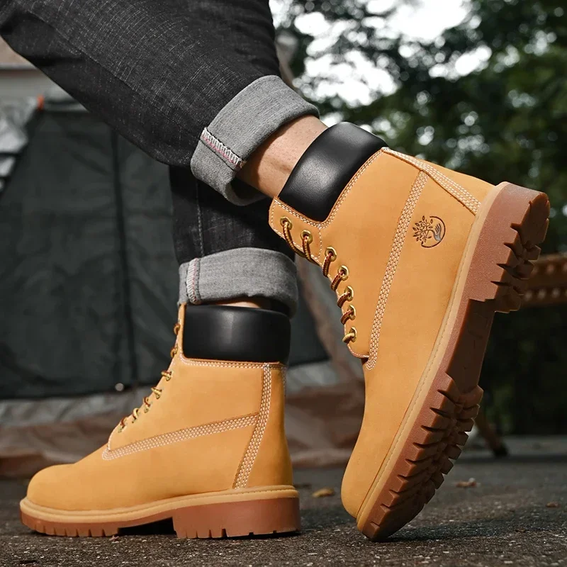 Boots Men High Top Boots High  - Men'S Shoes Qn recension och pris