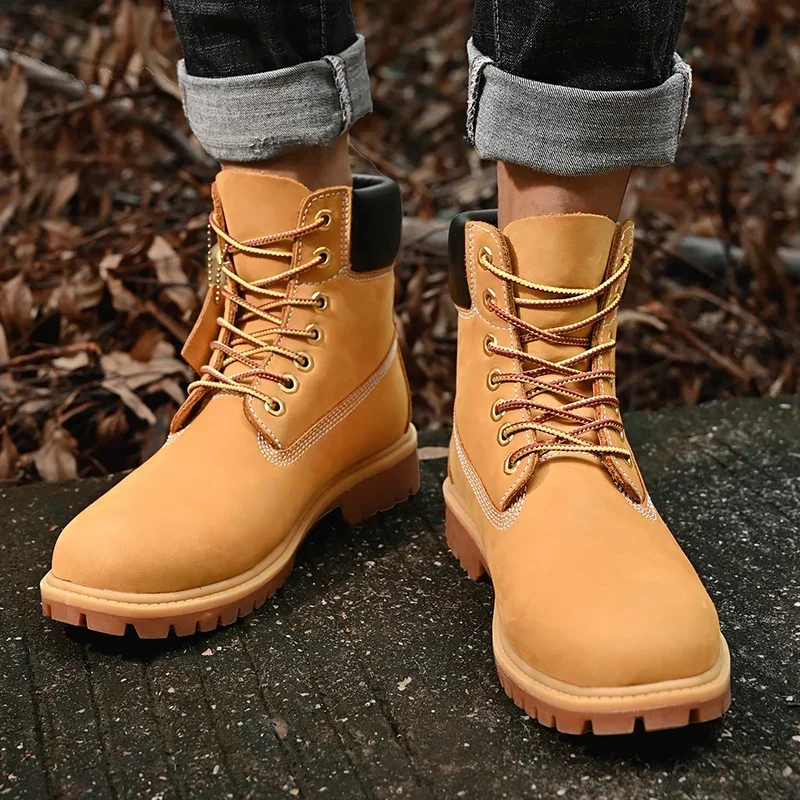 Boots Men High Top Boots High  - Men'S Shoes Qn recension och pris