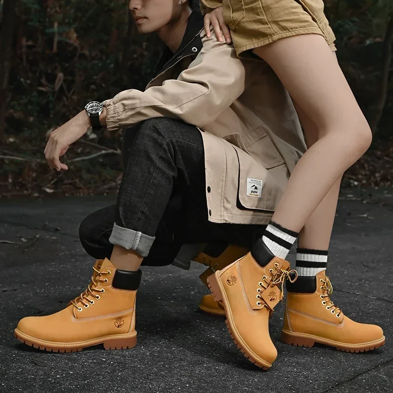 Boots Men High Top Boots High  - Men'S Shoes Qn recension och pris