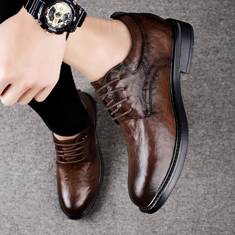 Leather Casual Elevator Shoes  - Men'S Shoes Qn recension och pris