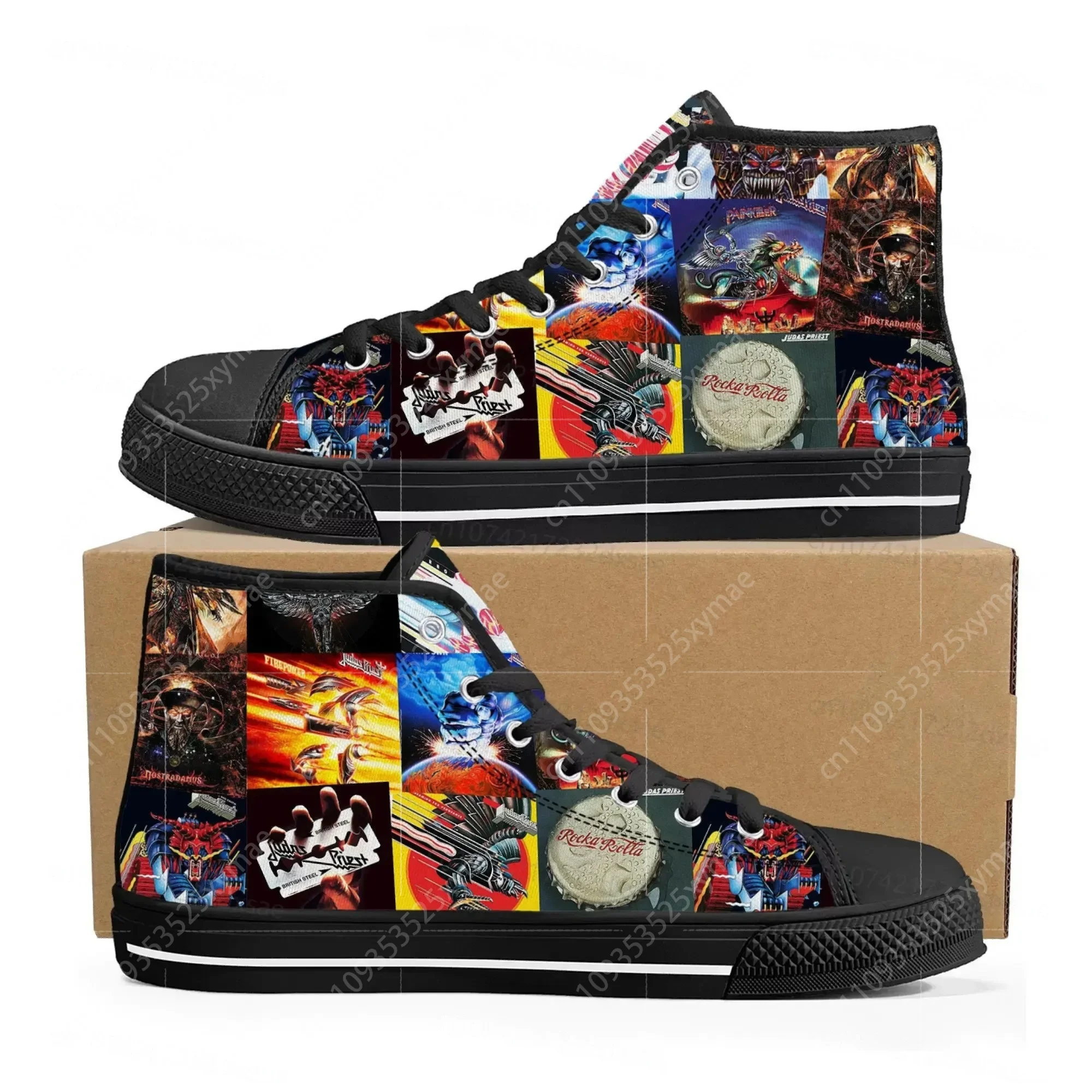 Judas Priest Heavy Metal Rock  - Men'S Shoes Qn recension och pris