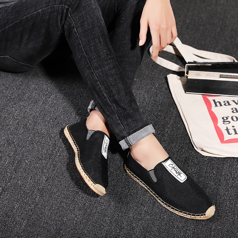 Linen Male Casual Shoes Loafer - Loafer Slip On Men recension och pris