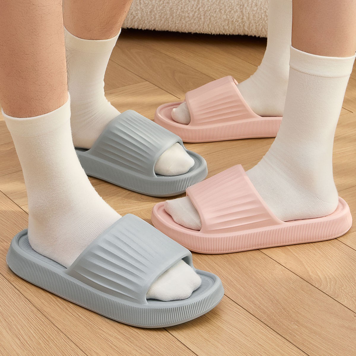 Women Summer Sandals Non-slip  - Men'S Shoes To Women'S Size recension och pris