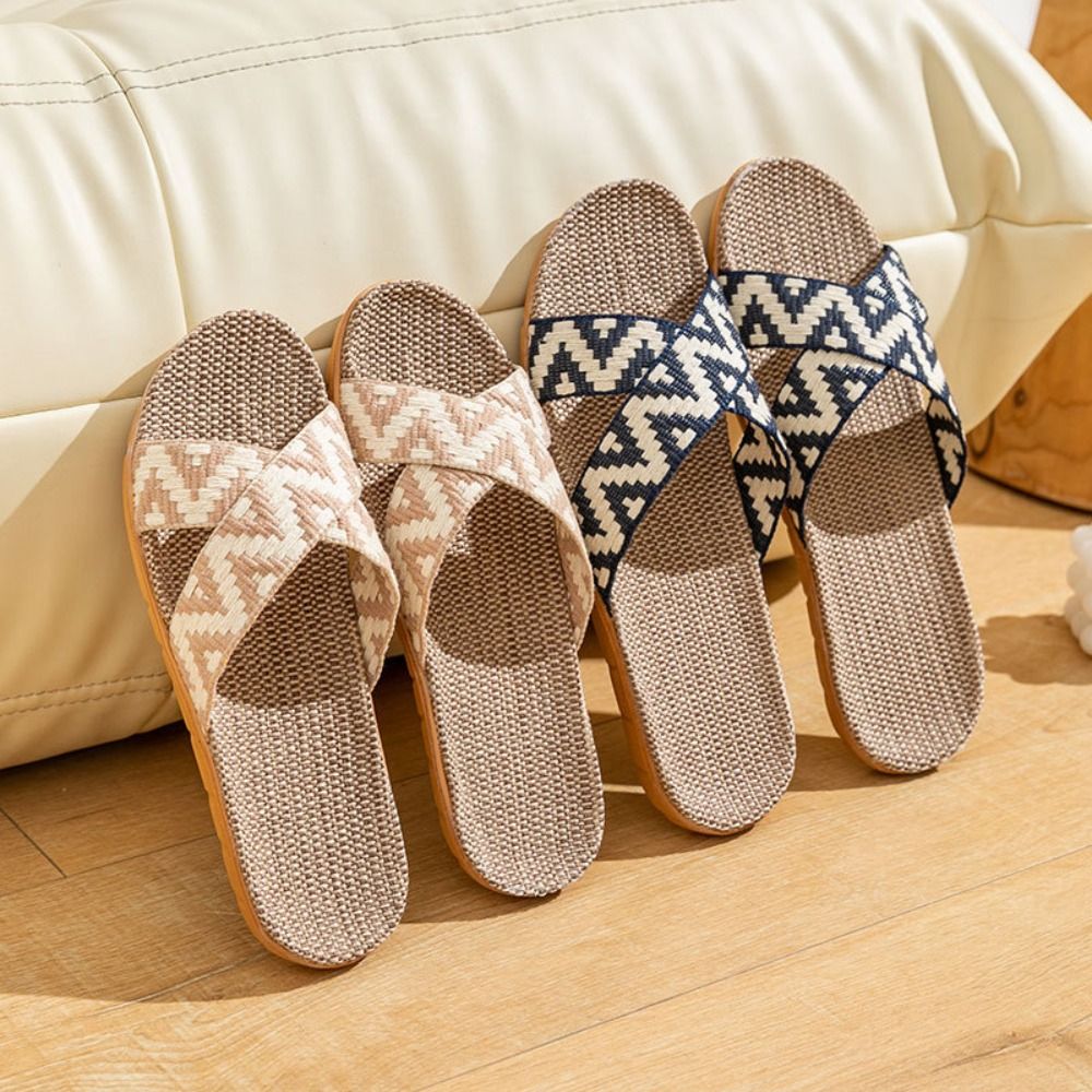 Fashion Ethnic Style Linen Cro - Men'S Shoes In Style recension och pris