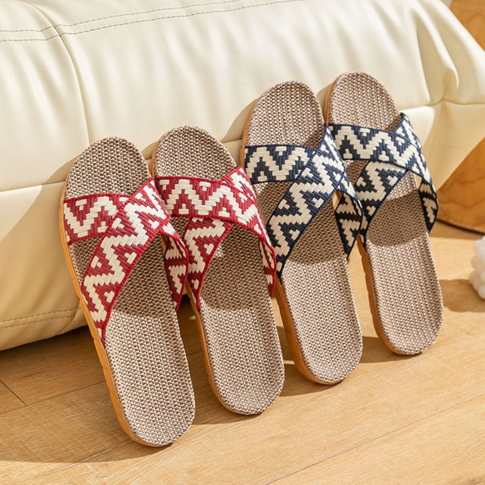 Fashion Ethnic Style Linen Cro - Men'S Shoes In Style recension och pris